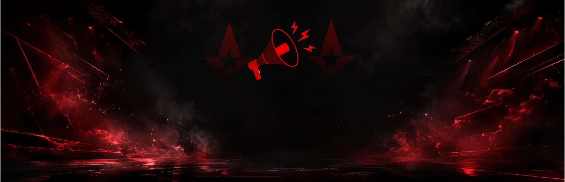 Red esports illustration symbolizing major upsets and early eliminations of top Counter-Strike 2 teams at IEM Cologne