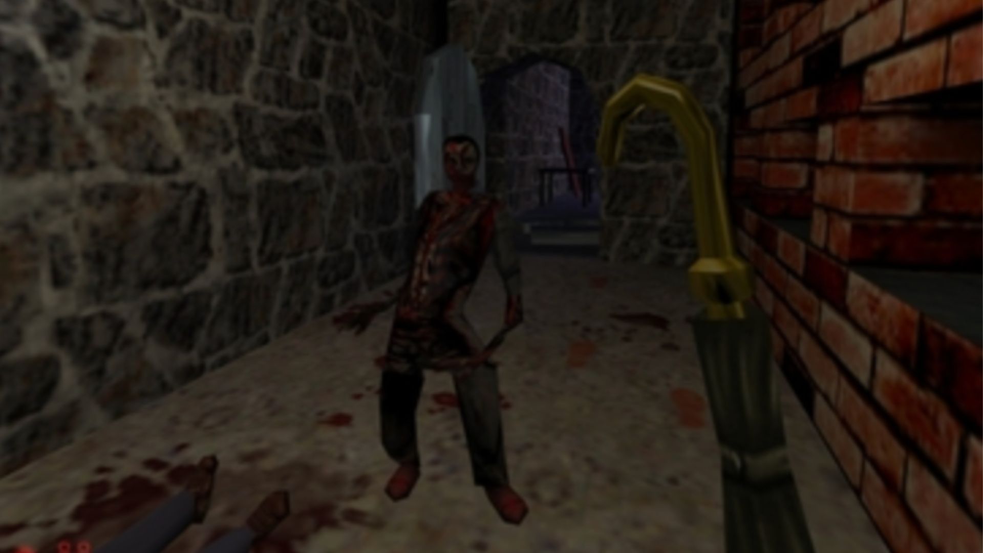 screenshot from they hunger of a zombie