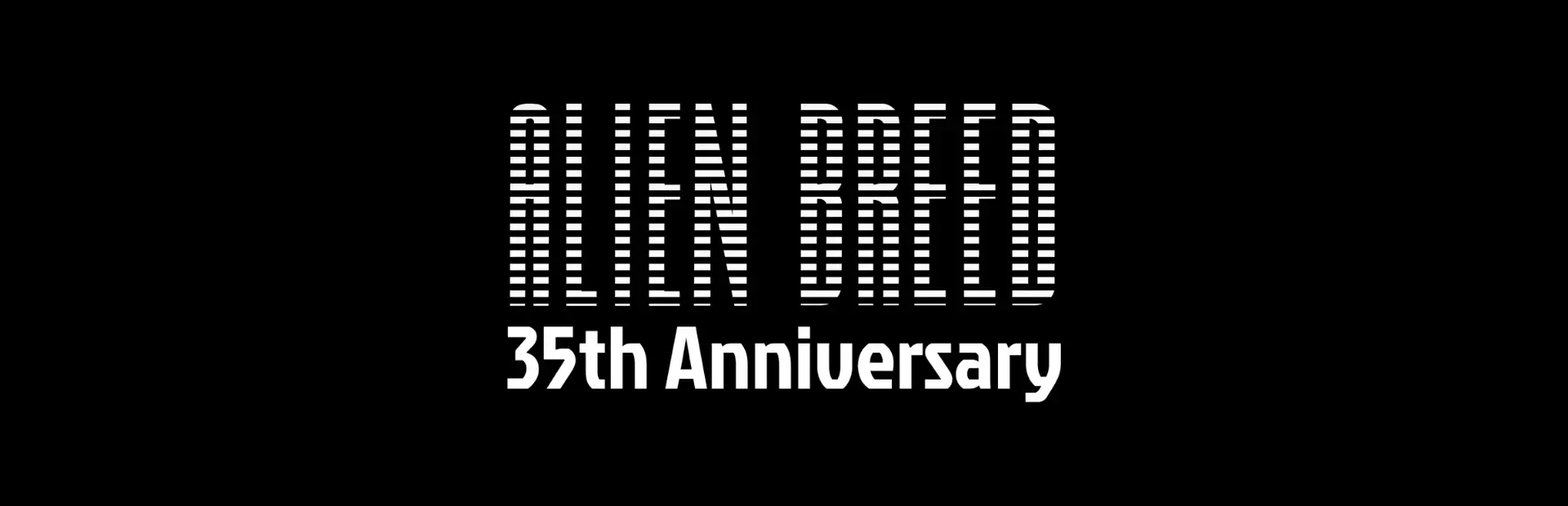 Alien Breed 35th Anniversary logo appears in white against a black background.
