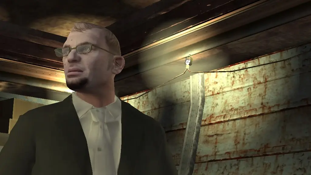Dimitri Rascalov in a cutscene from Grand Theft Auto IV.