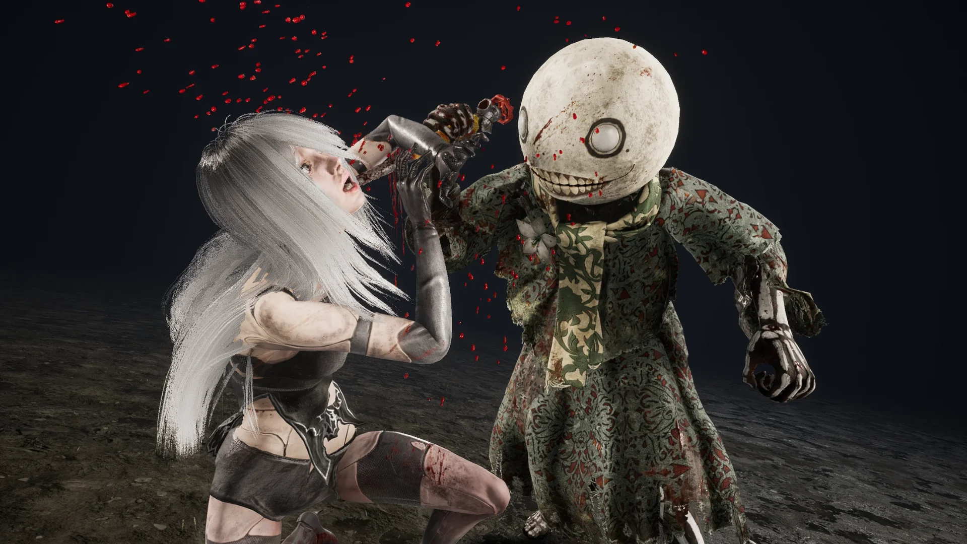Emil-inspired cosmetic from the Dead by Daylight NieR crossover collection.