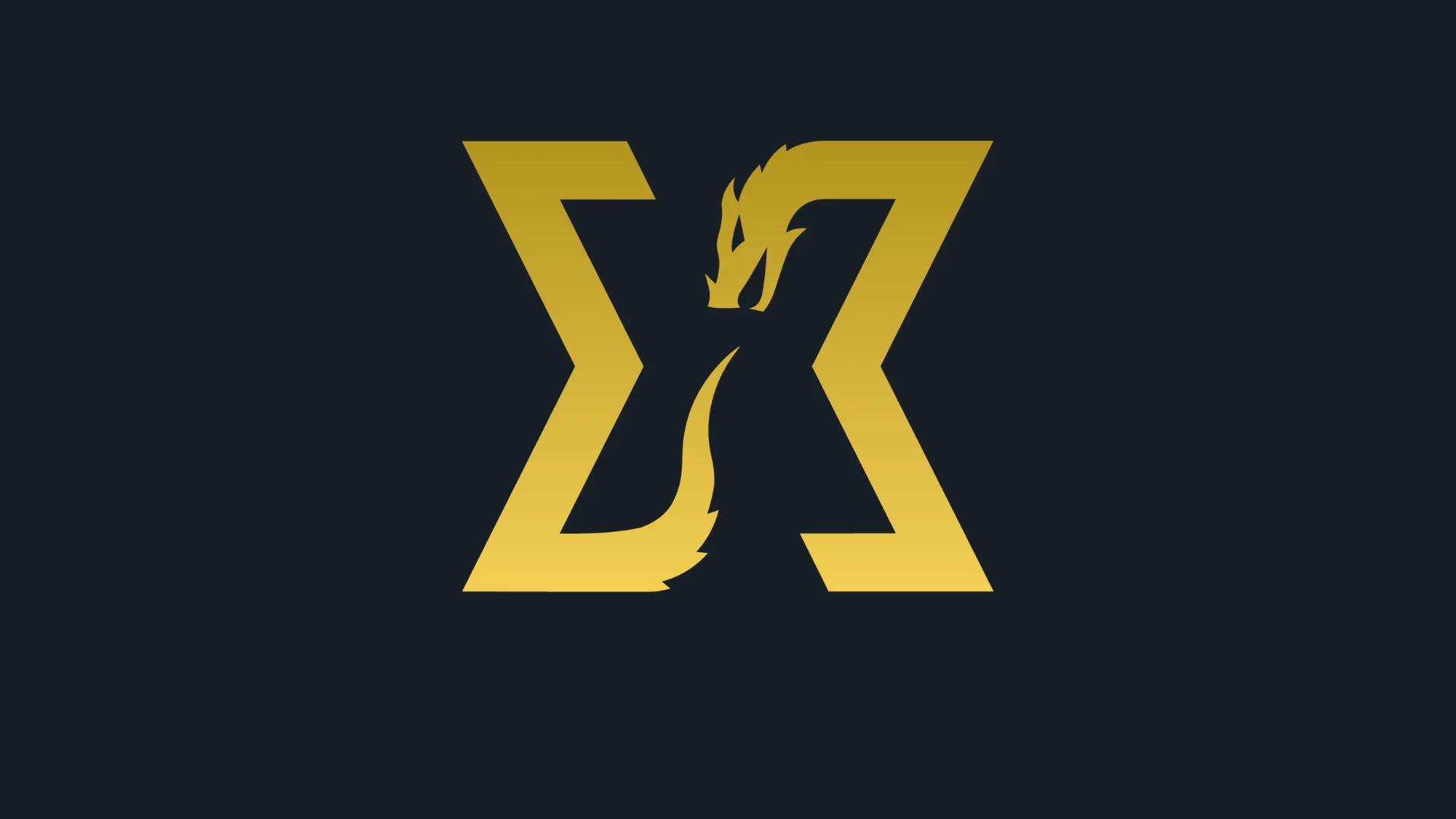 Gold RuneFest dragon emblem displayed against a dark background