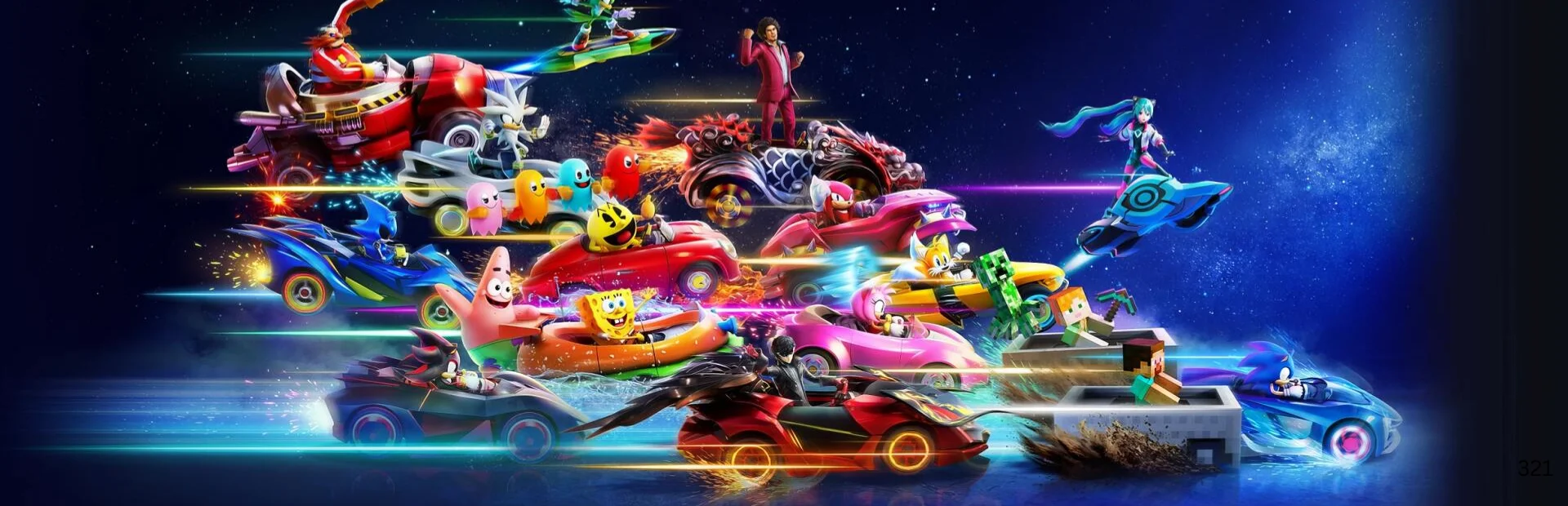 Sonic Racing: CrossWorlds Reveals Final Fantasy VII, Persona and Hello Kitty Crossovers for Year 2